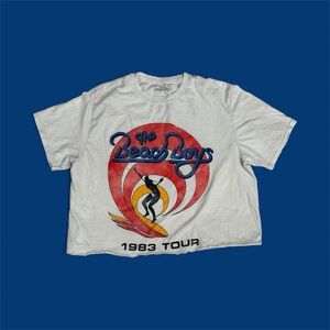 Vintage collectibles The Beach Boys 1983 Tour White Tee
